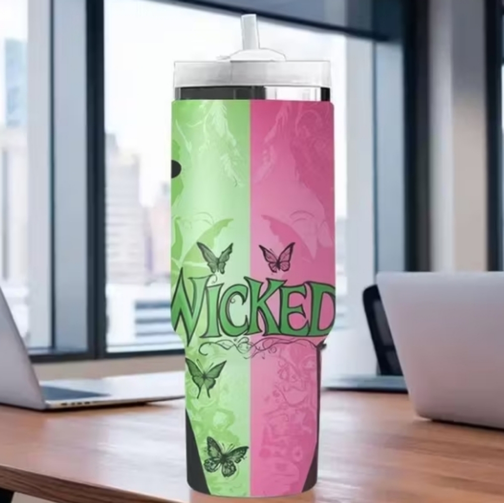 Wicked Themed Tumbler 30 Oz - Picture 4 of 4
